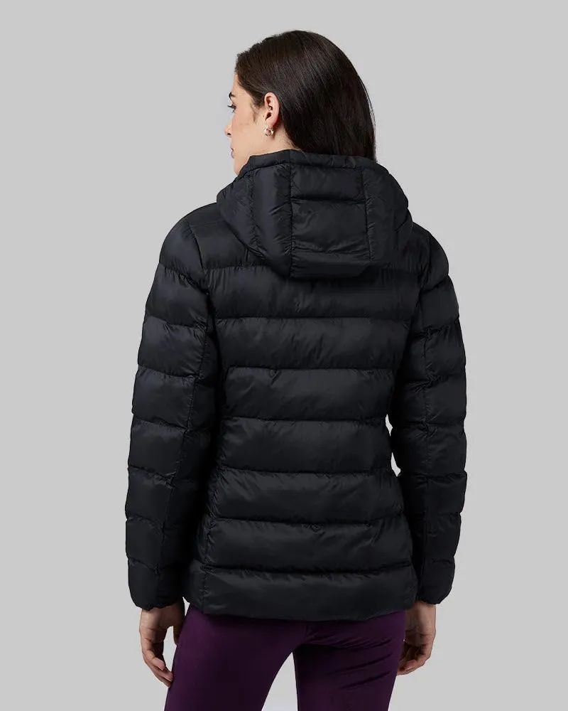 32 Degrees Women's Lightweight Recycled Poly-Fill Packable Hooded Jacket | Zippered Pockets | Water Repellent