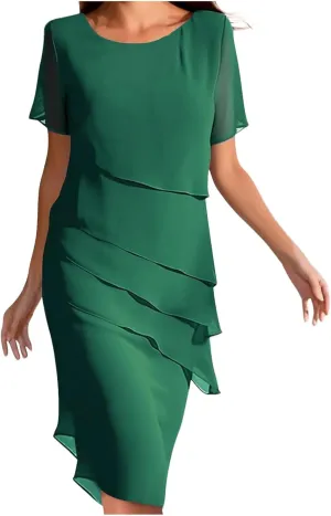 Layered Chiffon Dresses