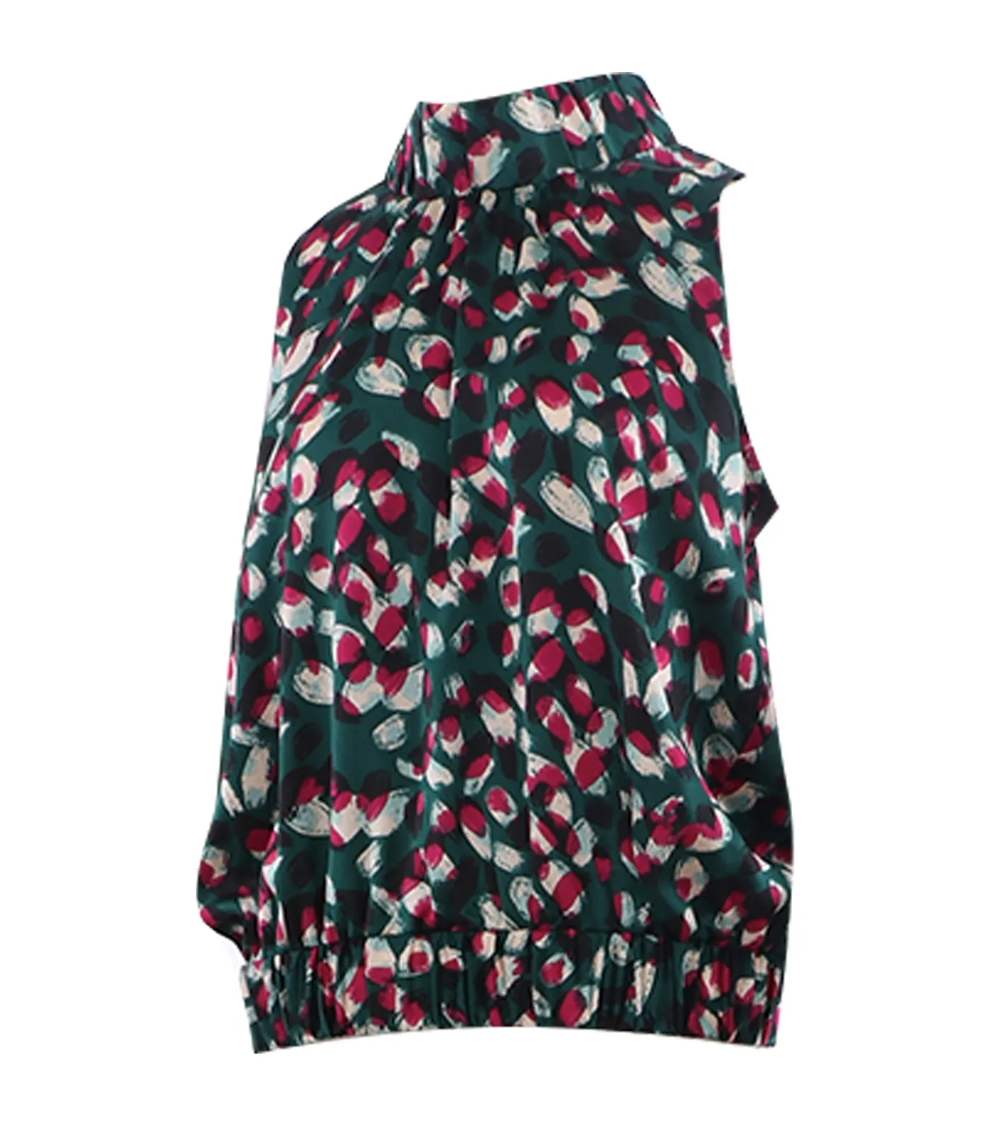 Alexie Blouse Printed Green