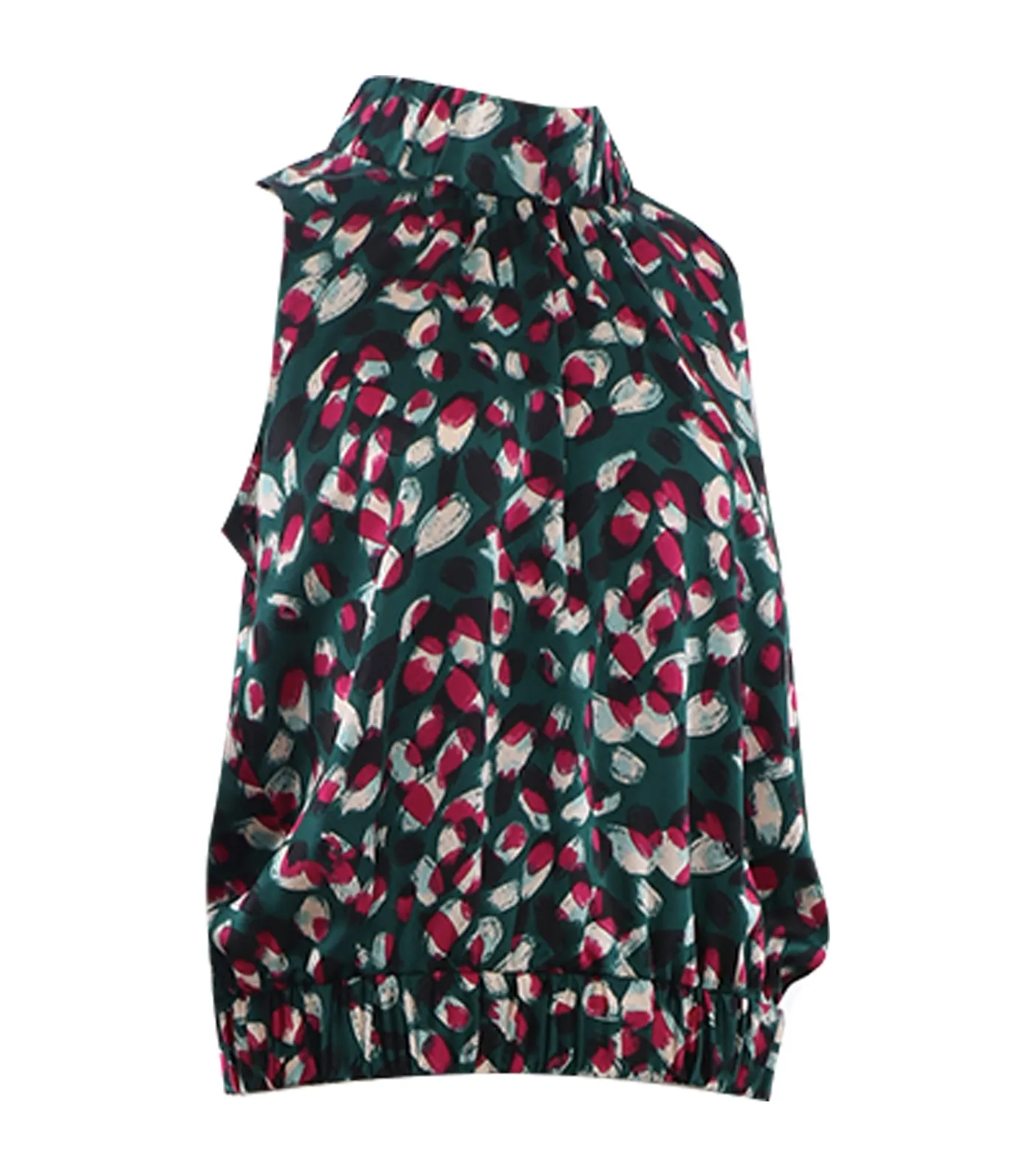 Alexie Blouse Printed Green