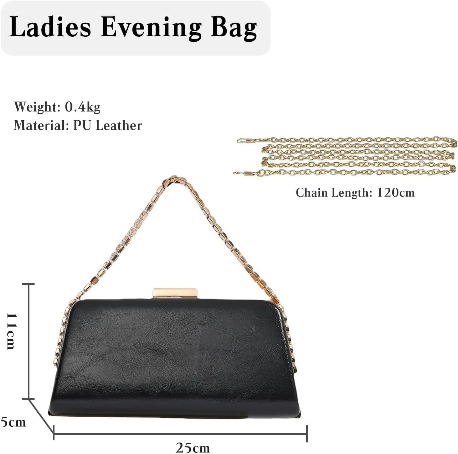 Bridal Wedding Purse Glitter Shoulder Crystal Crossbody Rhinestone Clutch Sparkly Evening for Women