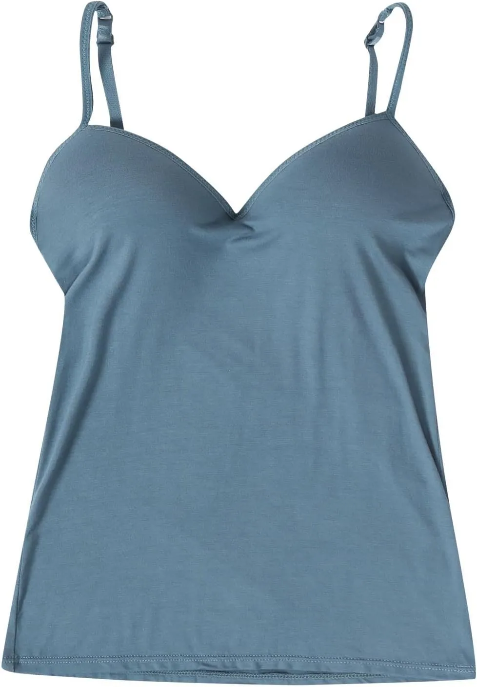Camisole Tops for Women Built in Bra Spaghetti Strap Workout Yoga Shirts Basic Padded Tank Tops 2025 Summer Clothes