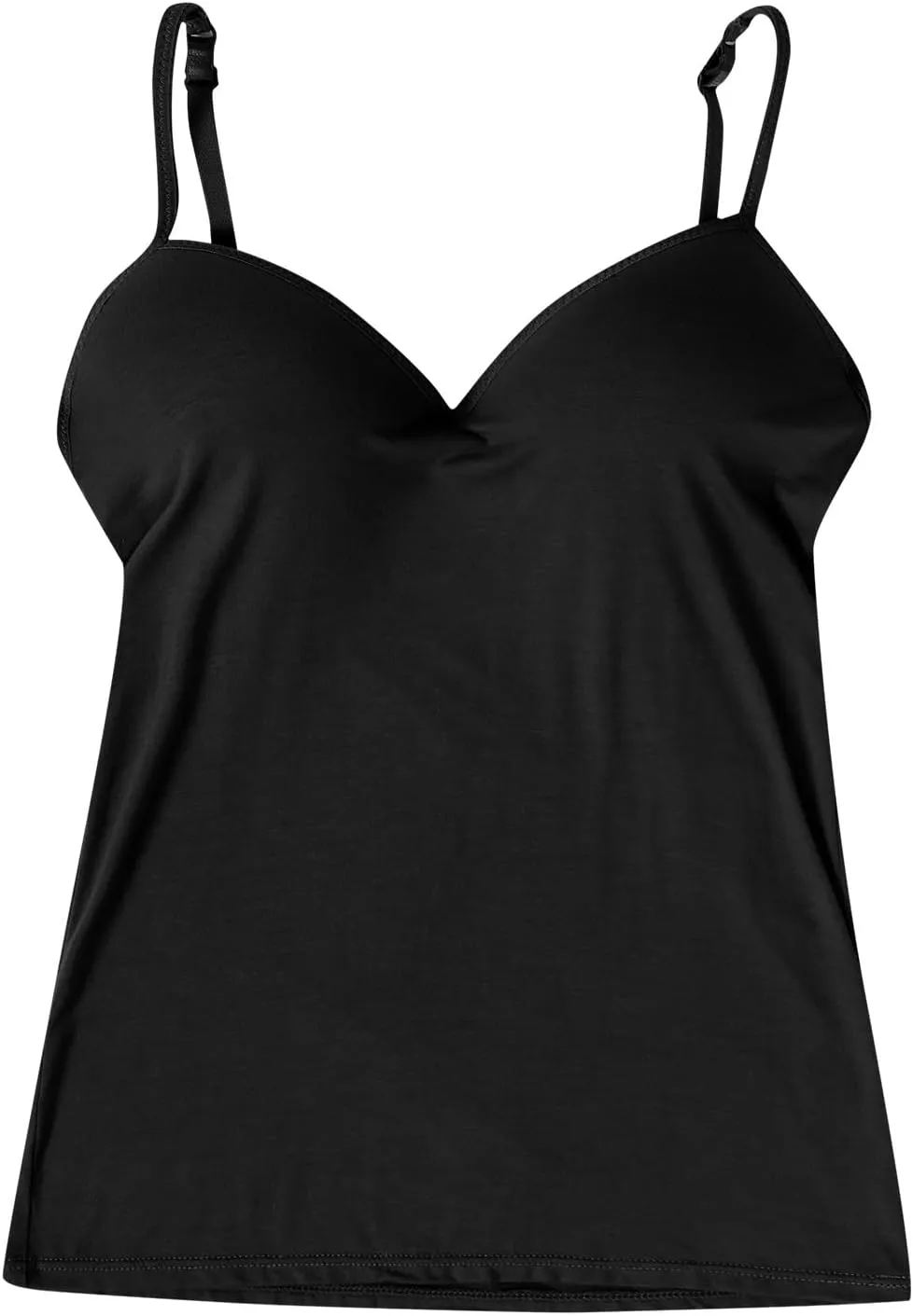Camisole Tops for Women Built in Bra Spaghetti Strap Workout Yoga Shirts Basic Padded Tank Tops 2025 Summer Clothes