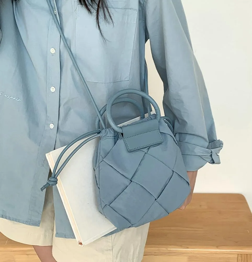 Casual Quilted Crossbody Bags for Women Padding Handbags for Women Soft Cloud Bag Fashion Satchel Shoulder Bag 2024 New