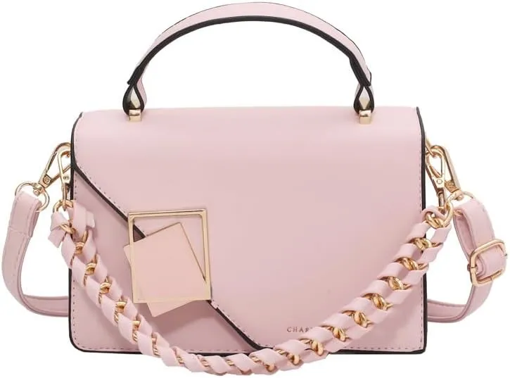 Casual versatile women's chain shoulder crossbody purses fashionable handbags women's small square bags