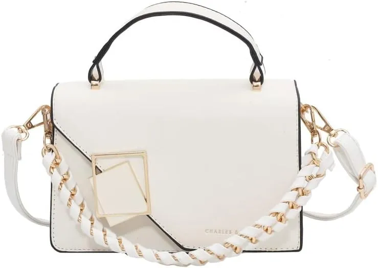 Casual versatile women's chain shoulder crossbody purses fashionable handbags women's small square bags