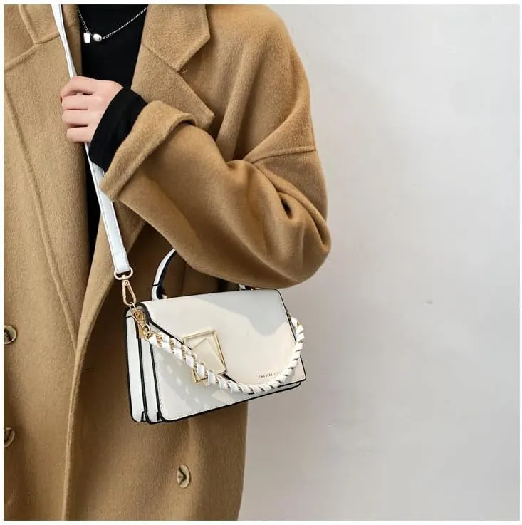 Casual versatile women's chain shoulder crossbody purses fashionable handbags women's small square bags