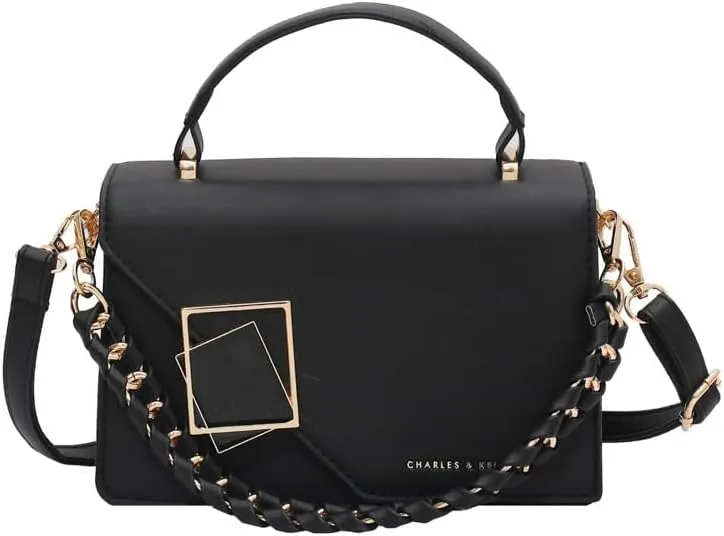 Casual versatile women's chain shoulder crossbody purses fashionable handbags women's small square bags