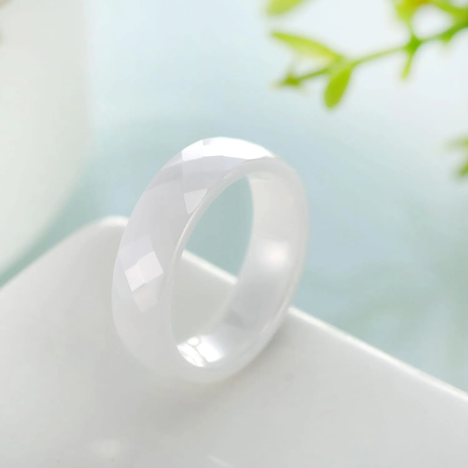 Custom Engraved Couple Rings Set Promise Rings for Him and Her White Ceramic Wedding Ring for Men and Women Matching Black Engagement Rings,with Rings Gift Box