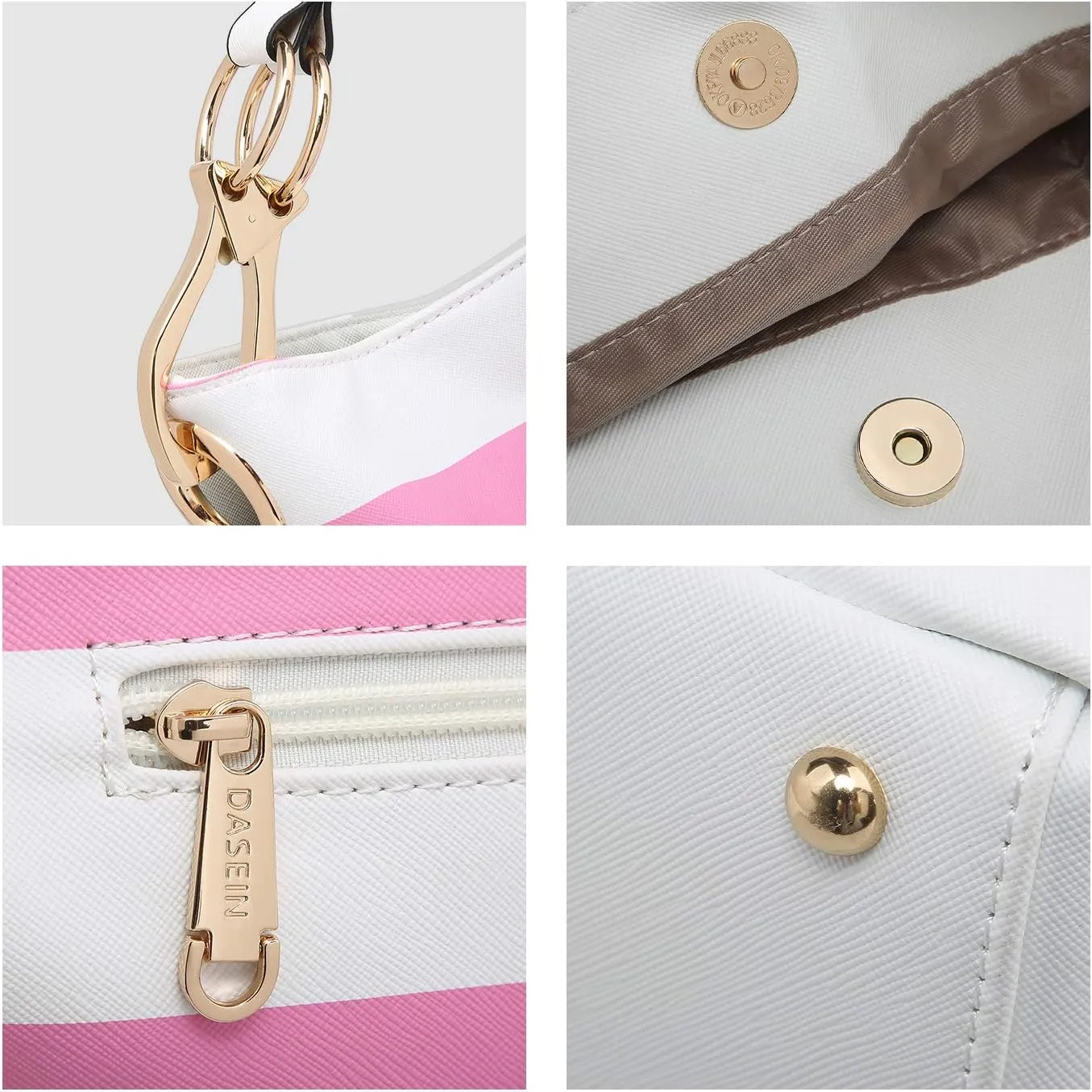 Dasein Hobo Purses for Women Soft PU Leather Handbags Slouchy Hobo Bags Shoulder Bag Top Handle Tote