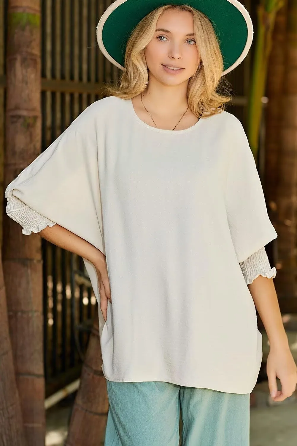 Dokotoo Womens Tops Dressy Casual Business Casual Blouses 3/4 Sleeve Shirts Summer Fashion Outfits Clothes 2025