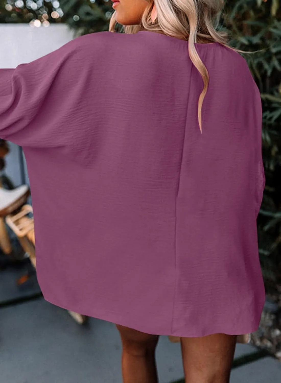 Dokotoo Womens Tops Dressy Casual Business Casual Blouses 3/4 Sleeve Shirts Summer Fashion Outfits Clothes 2025