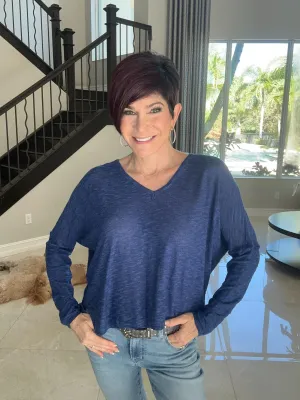 Dolphin V Neck Sweater