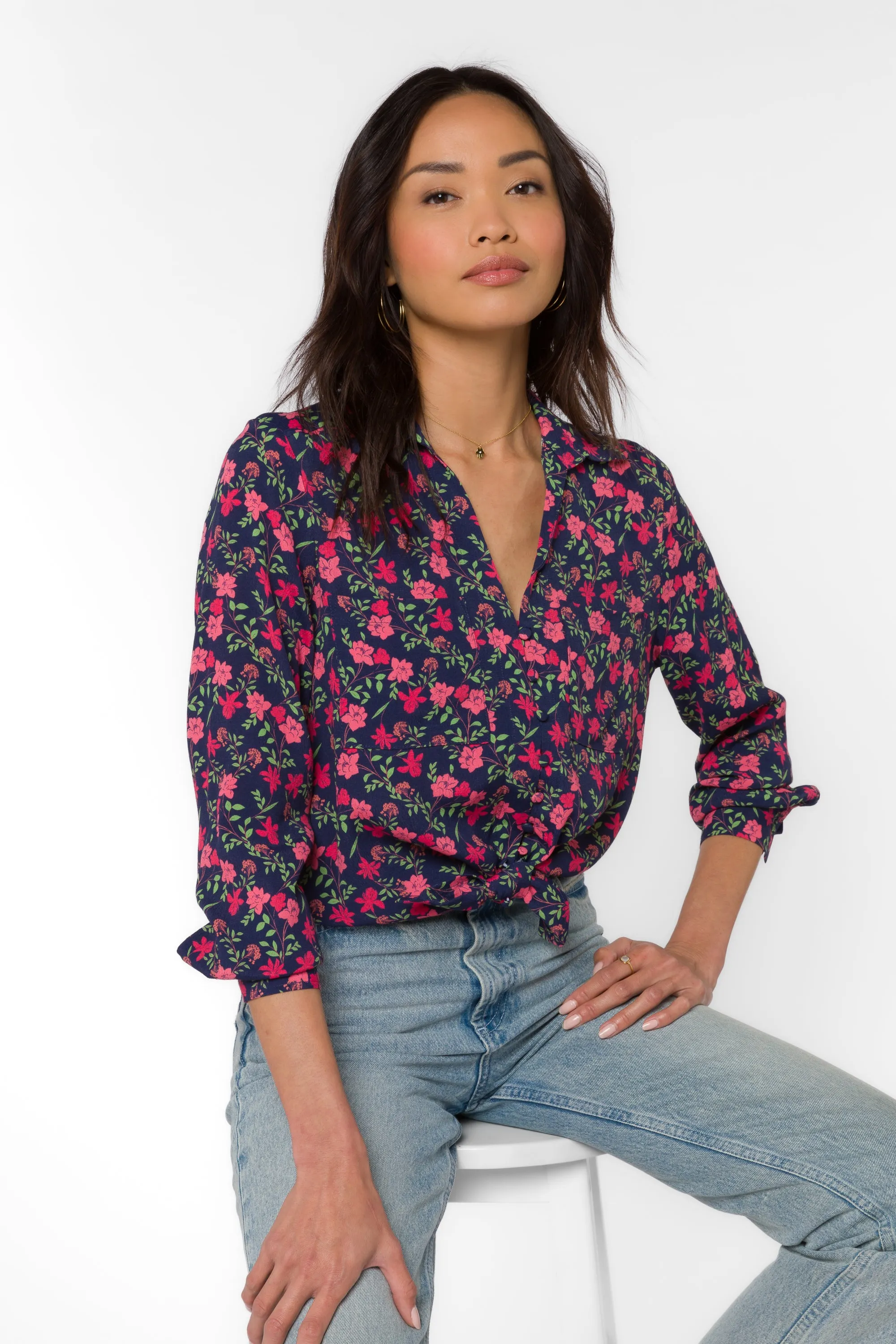 Eleni Ditsy Floral Shirt