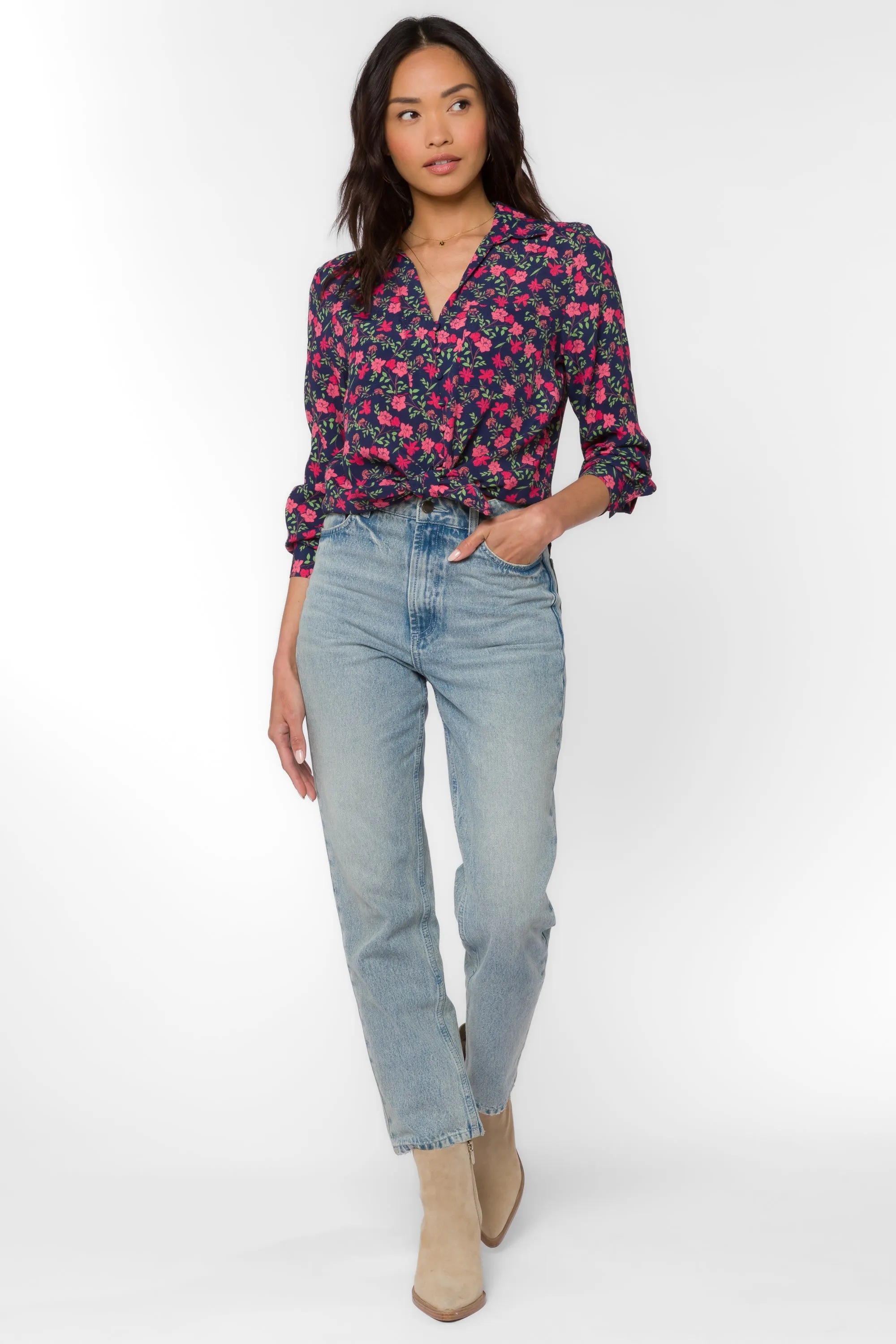 Eleni Ditsy Floral Shirt