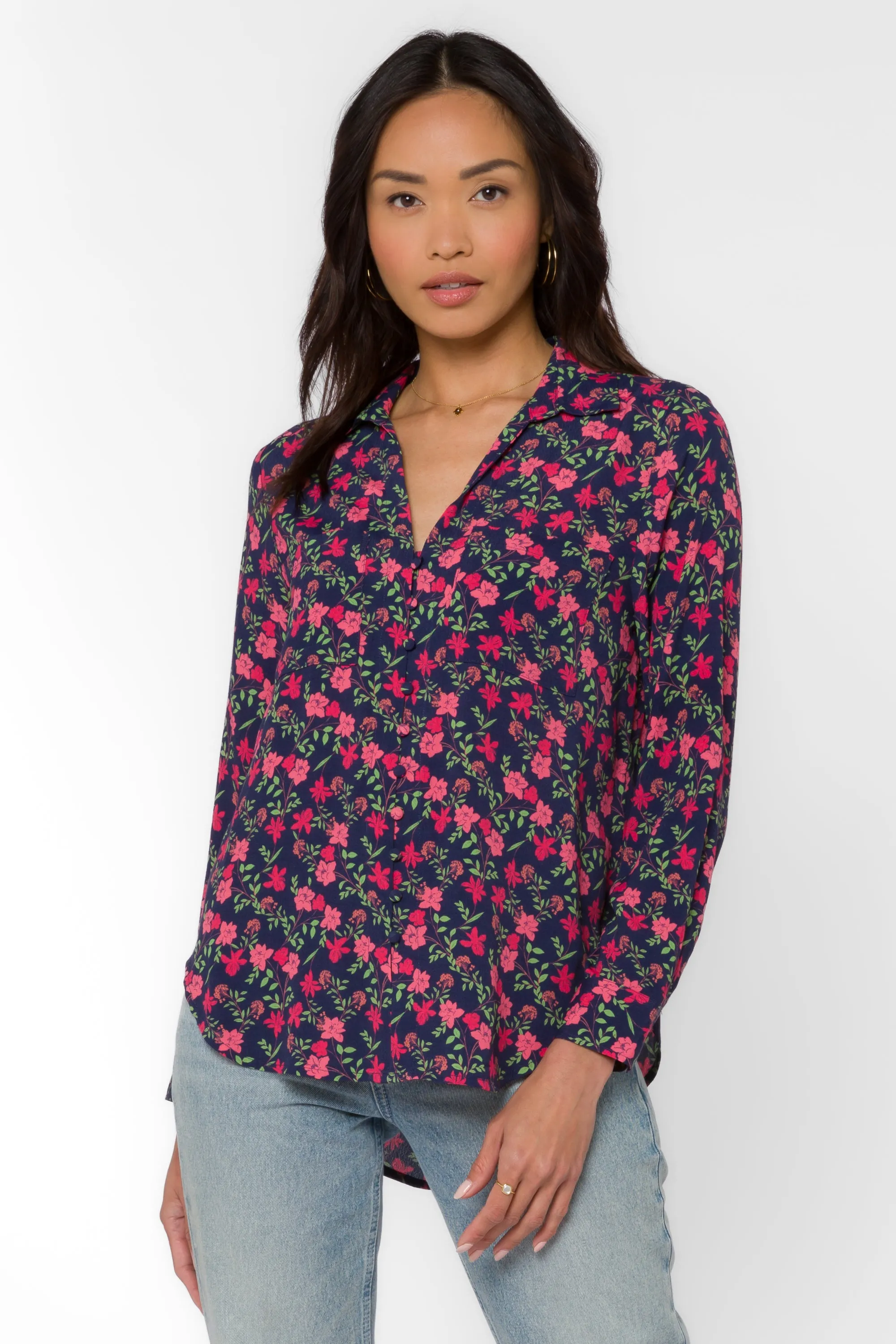 Eleni Ditsy Floral Shirt