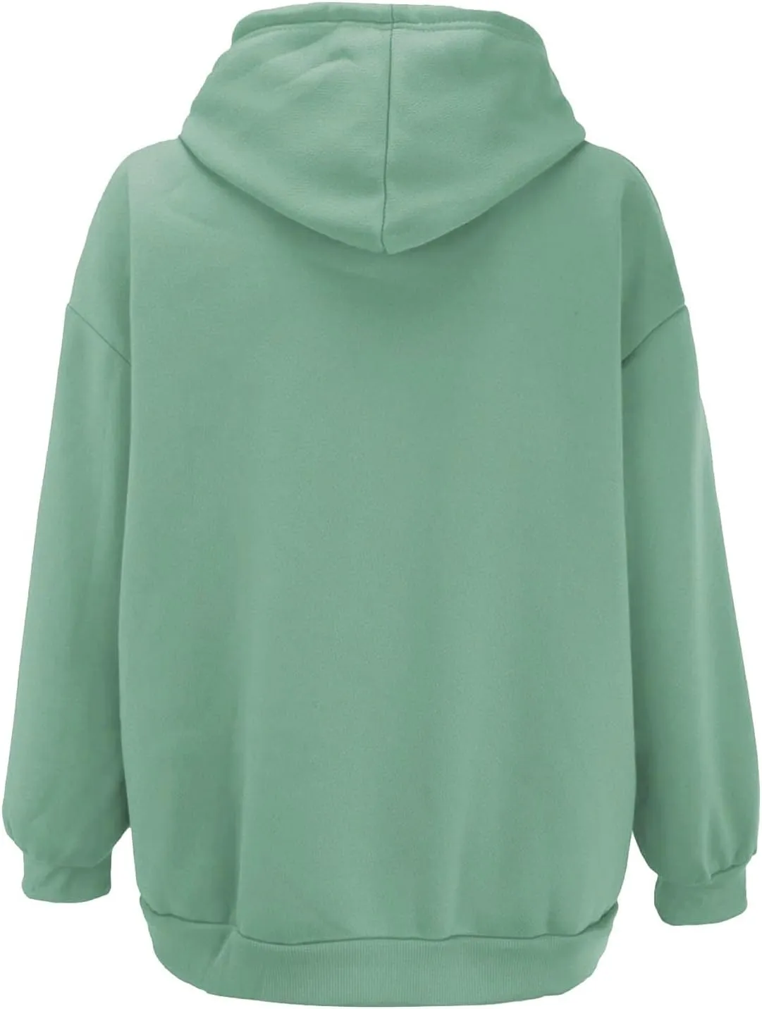 Fall Oversized Jackets for Women Casual Solid Color Zip Up Open Front Long Sleeve Hooded Coat Fashion Chunky Hoodies