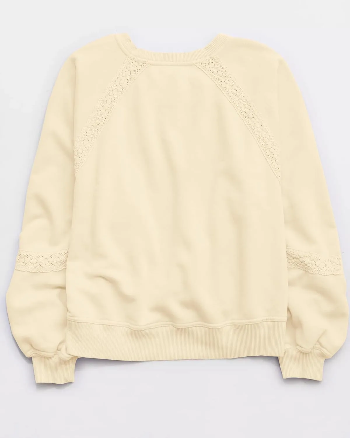 Gacaky Sweatshirt for Women Oversized Fleece Embroidered Crochet Hoodies Cropped Pullover Tops Comfy Fall Outfits Clothes