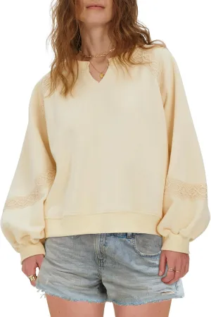 Gacaky Sweatshirt for Women Oversized Fleece Embroidered Crochet Hoodies Cropped Pullover Tops Comfy Fall Outfits Clothes