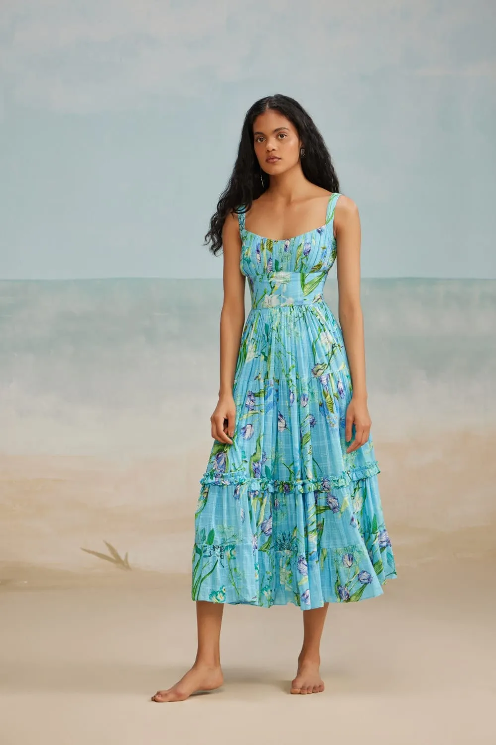 INES MIDI DRESS