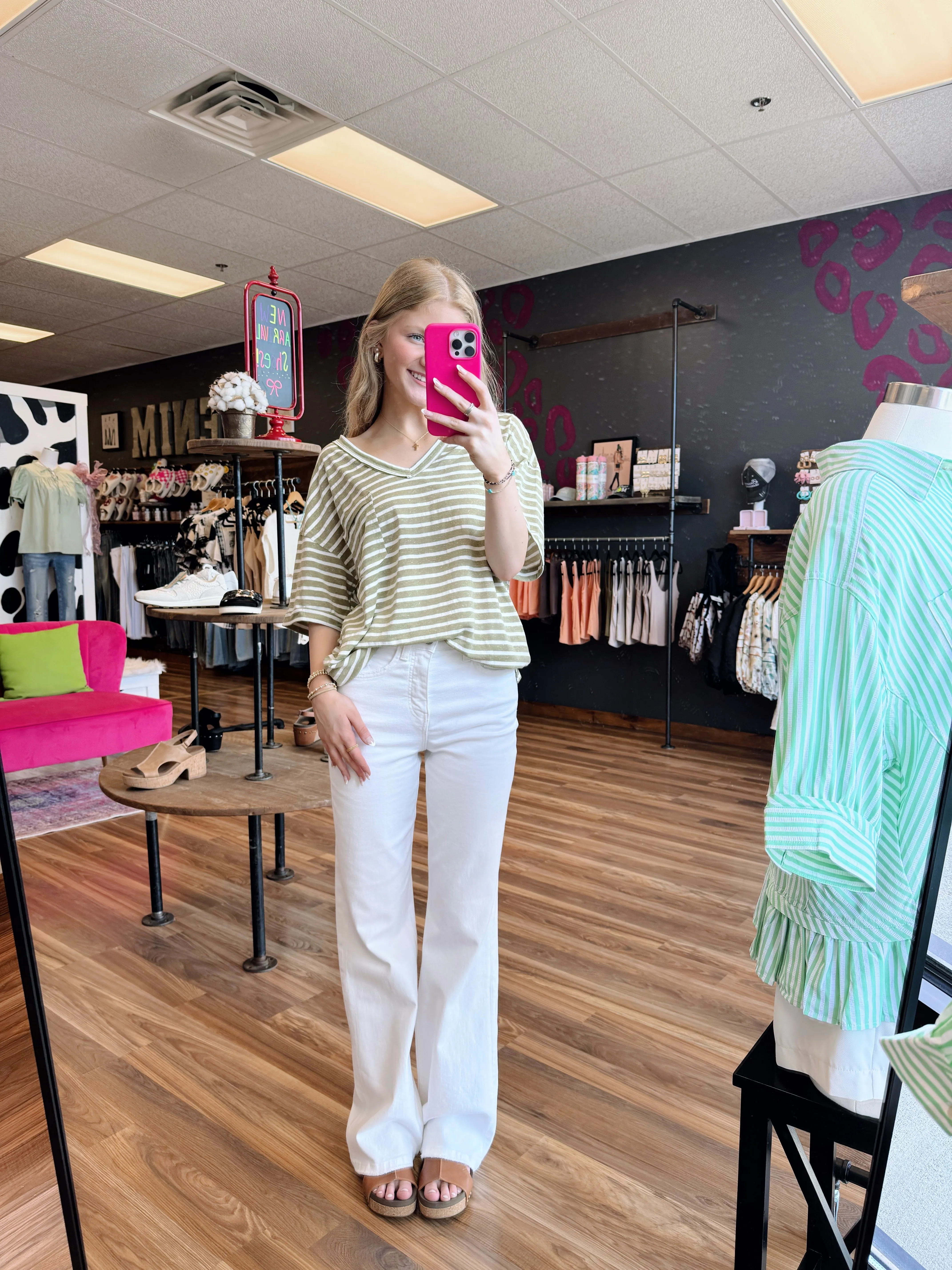 Lainey Striped Tees