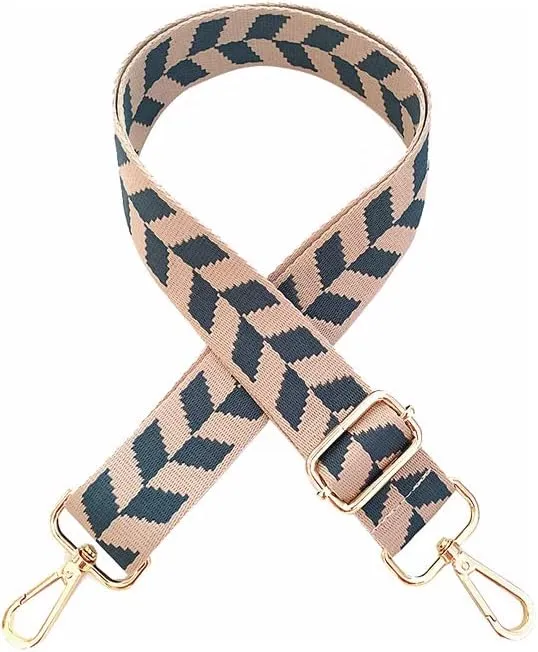 Length 80-130cm 3.8cm Wide Shoulder Strap Replacement Crossbody Straps for Handbags Purse Strap Gold Metal