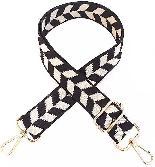 Length 80-130cm 3.8cm Wide Shoulder Strap Replacement Crossbody Straps for Handbags Purse Strap Gold Metal