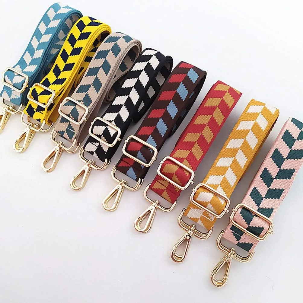 Length 80-130cm 3.8cm Wide Shoulder Strap Replacement Crossbody Straps for Handbags Purse Strap Gold Metal