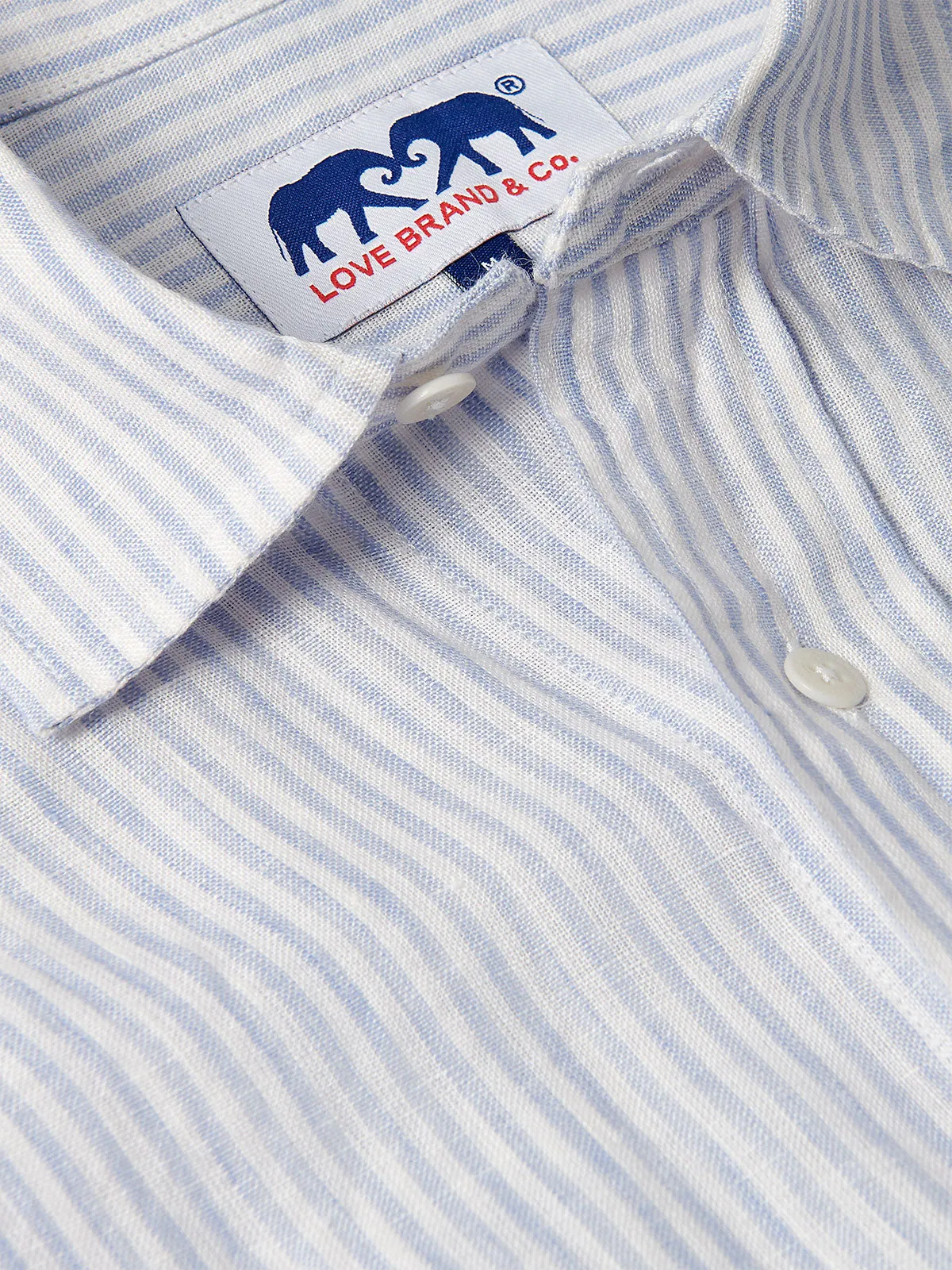 Men's Sky Lines Abaco Linen Shirt