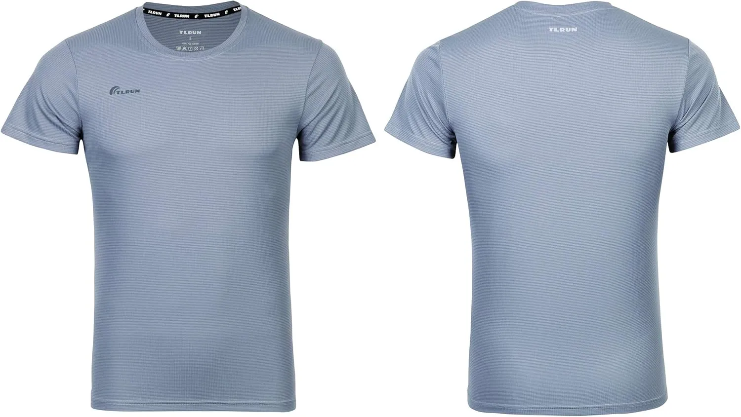 Men's Ultra Lightweight Running Shirts, Dry Fit Marathon Top Tee, Cool Short Sleeve Athletic T-Shirts