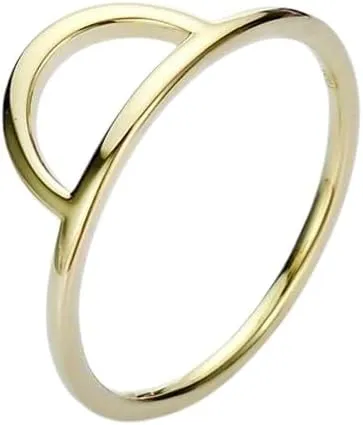 New 2025 Minimaliset Stainless Geometric Rings For Women Punk Ring Stackable Triangle Midi Rings Jewellery Jewelry Gift Fashion Trendy Accessories Creative