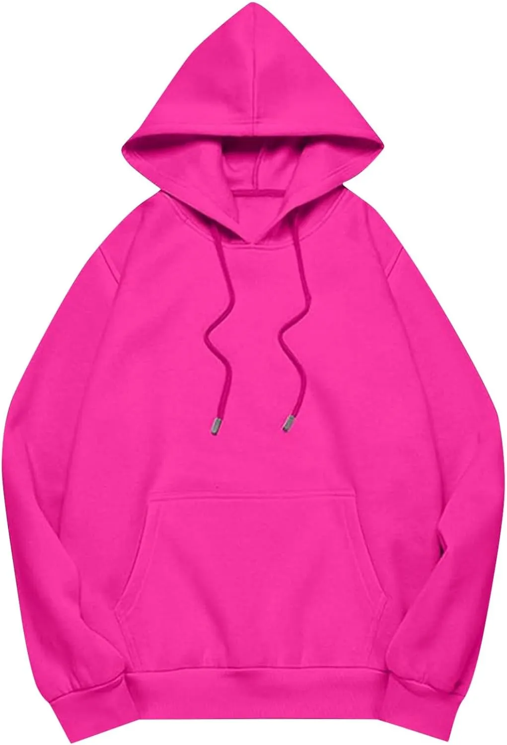 Oversized Hoodies for Women Plus Size Sweatshirts Pullover Cute Pink Hoodie Long Sleece Winter Tops with Pcokets