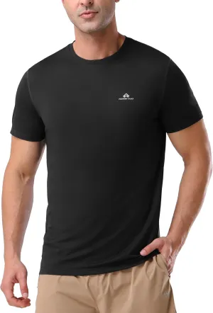 Pioneer Camp Men's Workout Gym Shirts Moisture Wicking Athletic Performance T-Shirts Quick Dry Running Active Top Tees