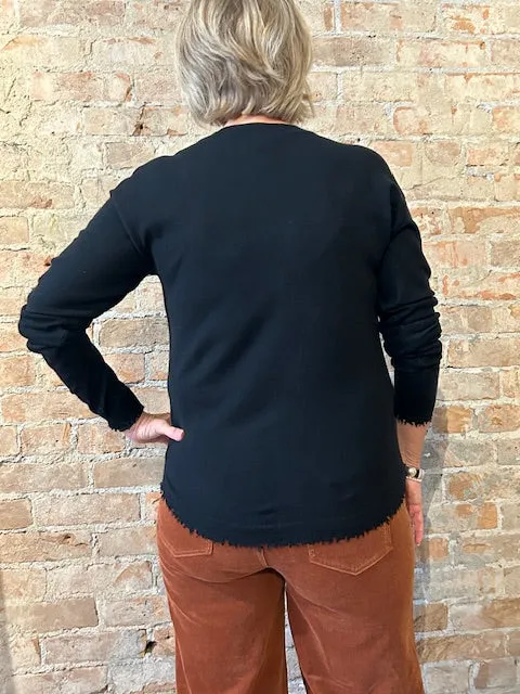 Round Hem Sweater