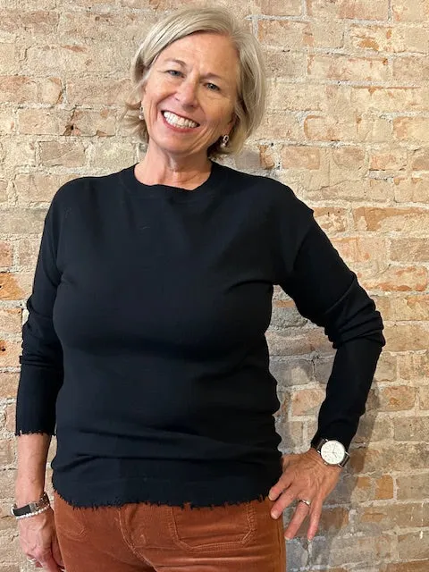 Round Hem Sweater