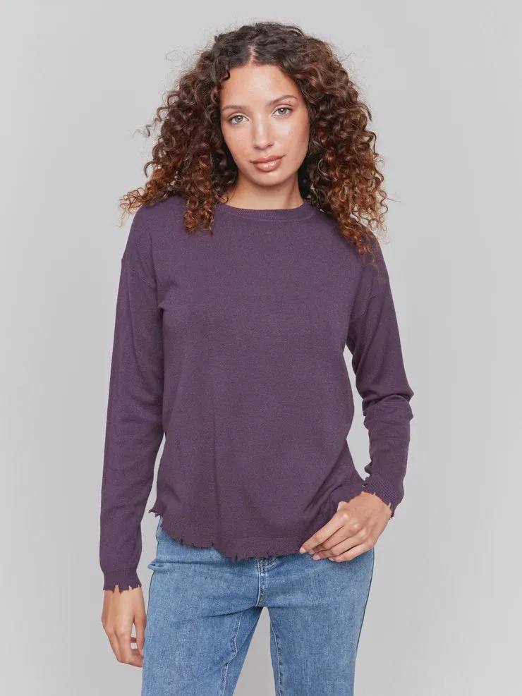 Round Hem Sweater