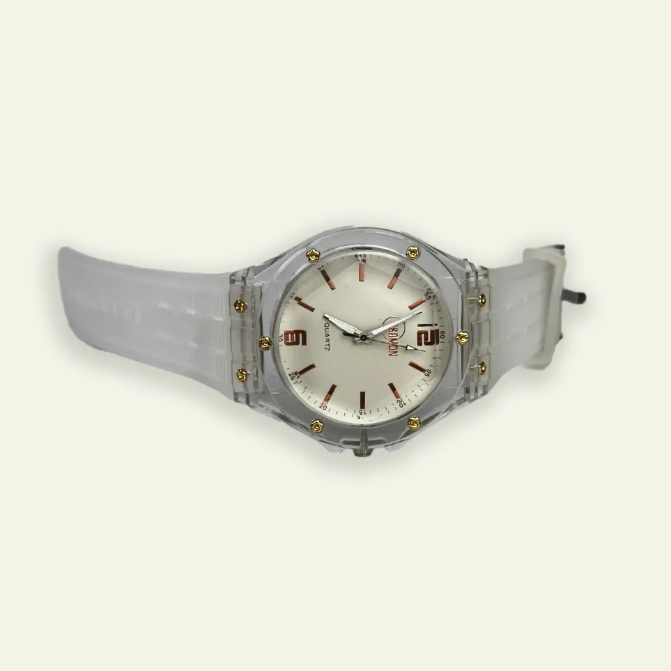 Stylish Watch for KIDS Transparent Dial