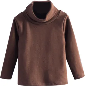 Toddler Kids Girl Basic Solid Plain Organic Cotton T Shirts Tops Long Sleeve Tee Shirt Girls Fall Winter