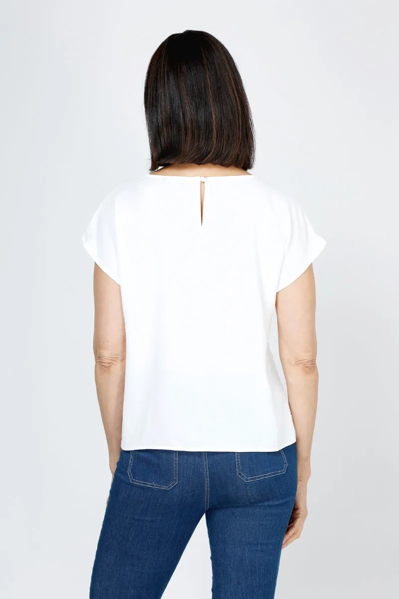 Top Ligne Airflow Twist Hem Top