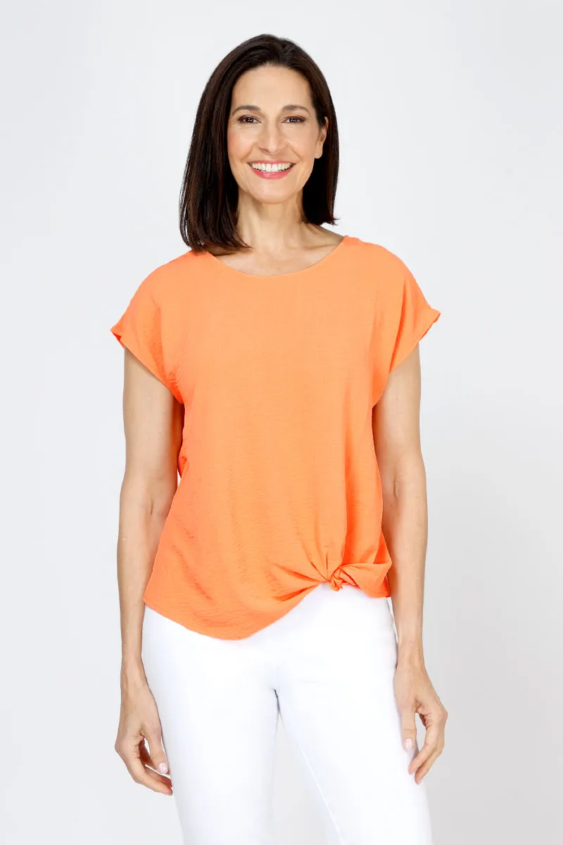 Top Ligne Airflow Twist Hem Top
