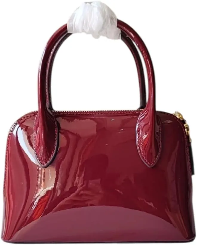Tory Burch Emerson Women's Mini Dome Satchel Crossbody Saffiano Leather