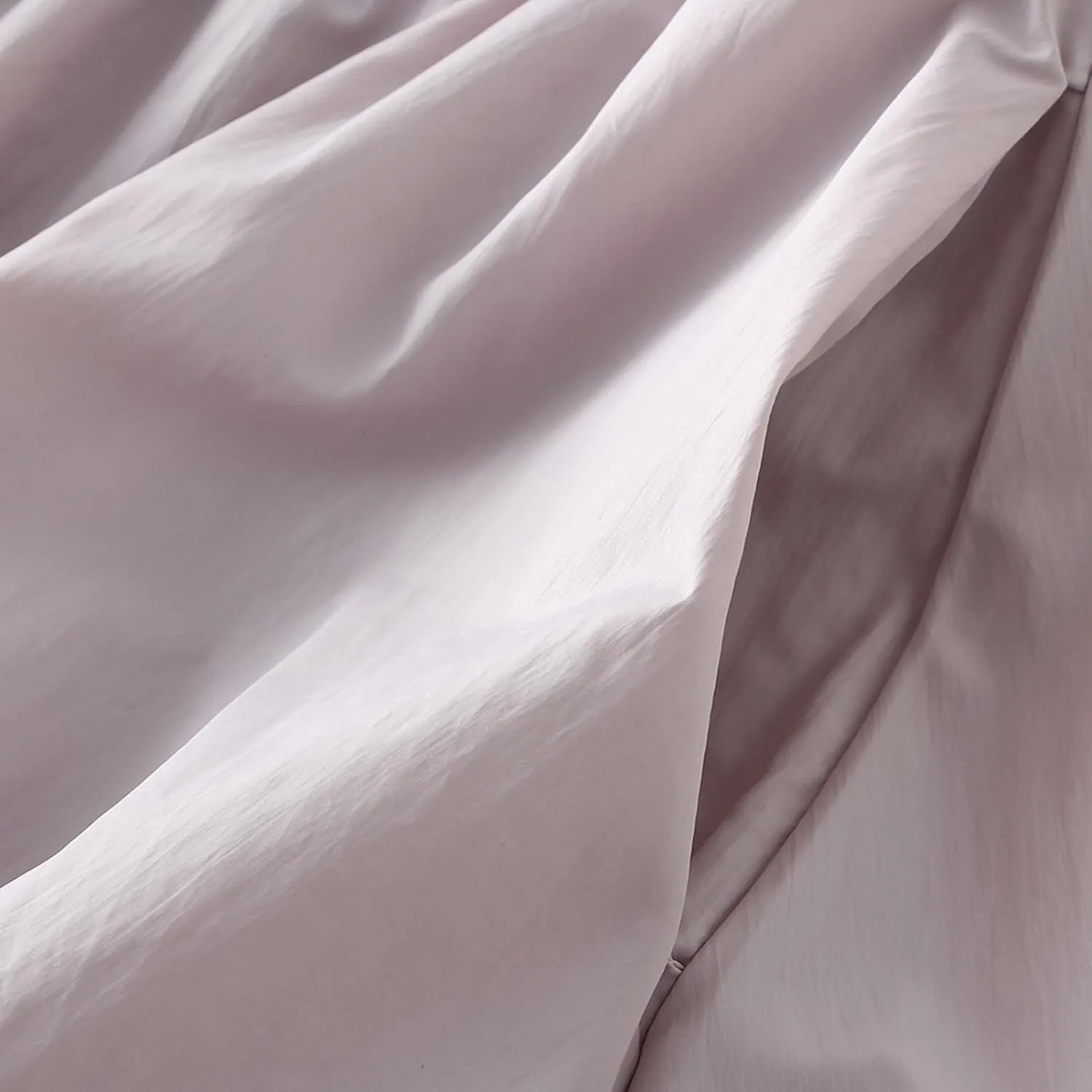 Women's Bubble Long Skirts Elegant Elastic Waist Balloon Ruffle Solid Color A-Line Casual Flowy Beach Puff Skirts