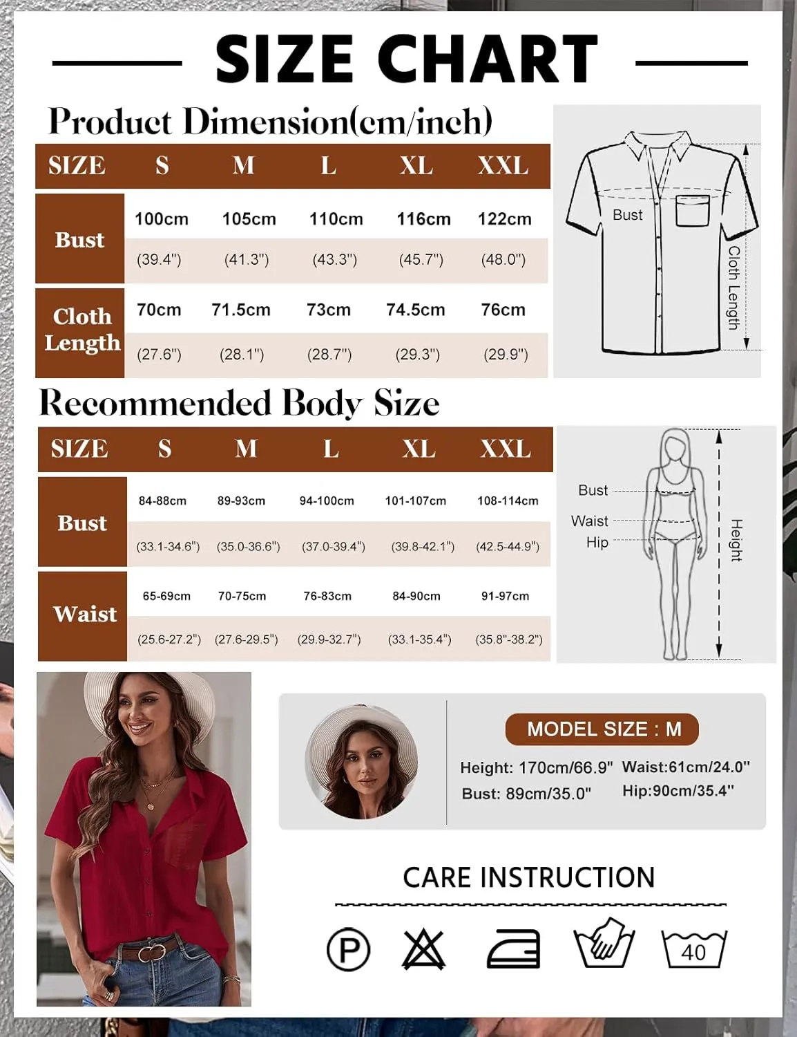 Womens Button Down Shirts Cotton Summer Tops V Neck Short Sleeve Shirt Collar Blouse Casual Plain Tshirt Work Tops