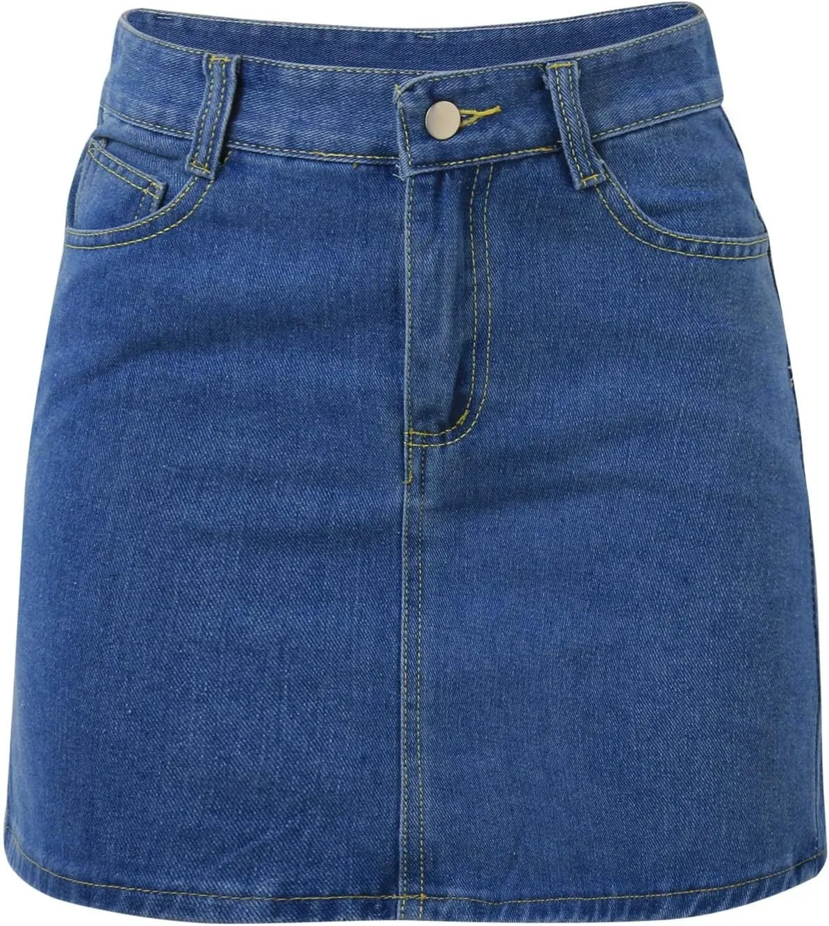 Womens Denim Skirts High Waisted Casual Stretchy Trendy Baggy Teen Girls Summer Slim Fit Y2k Relaxed Fit Jean Shorts