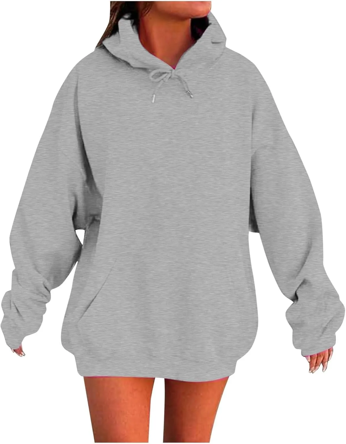 Womens Oversized Hoodies Sweatshirt Pullover Fleece Sweaters Long Sleeve Winter Fall Outfits Fashion Y2k Cute Clothes
