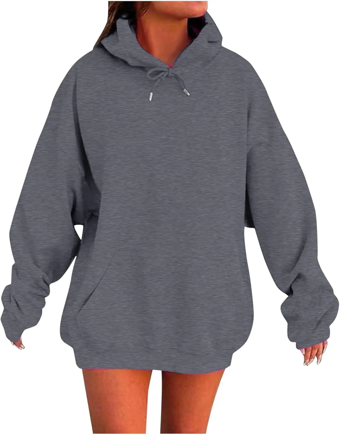 Womens Oversized Hoodies Winter Cute Sweatshirts Pullover 2024 Fashion Tops Trendy Outfits with Pockets