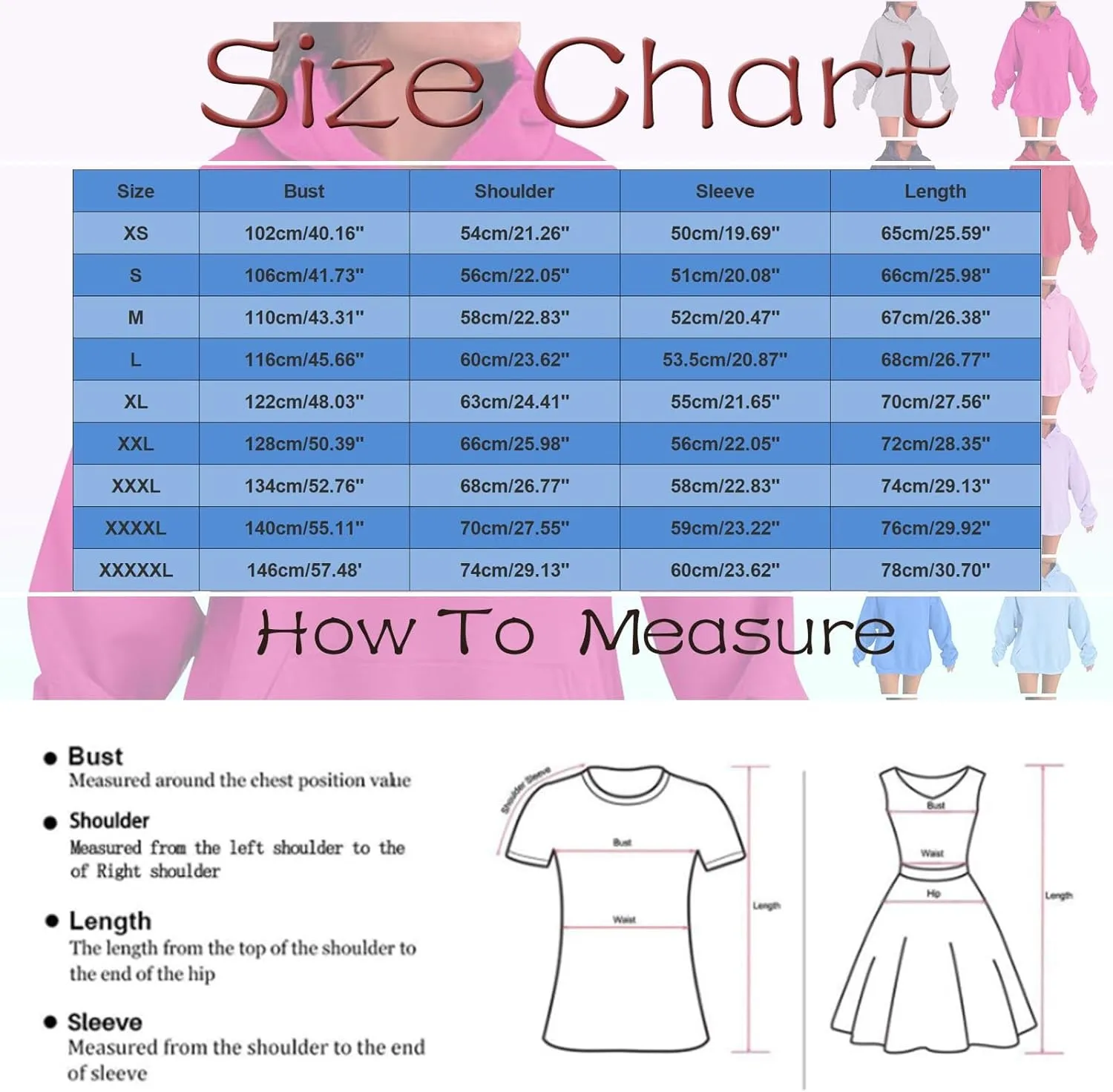 Womens Oversized Hoodies Winter Cute Sweatshirts Pullover 2024 Fashion Tops Trendy Outfits with Pockets