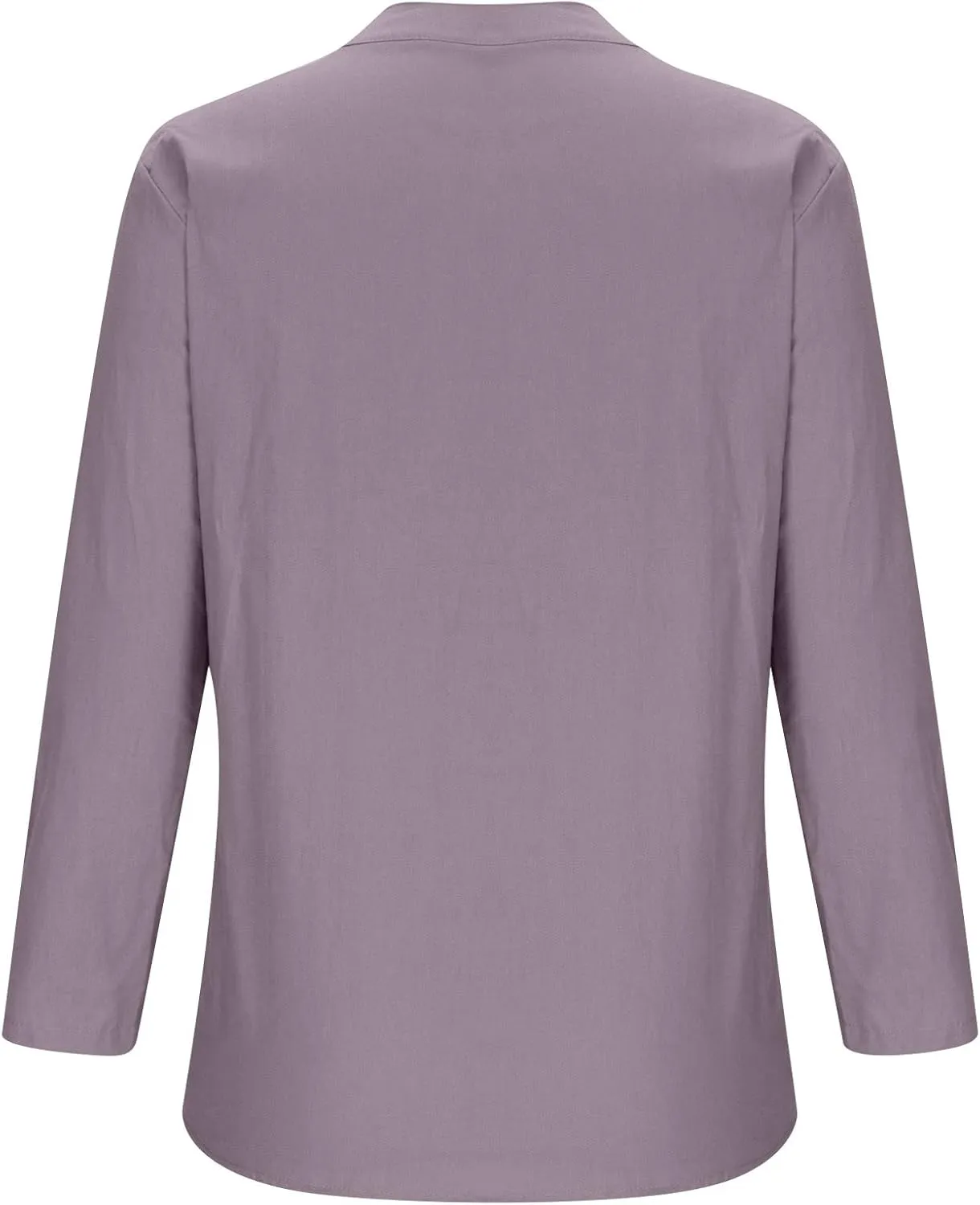 Women's Plus Size Cotton Linen Dress Tops Button Up Shirts Dress Casual Fall Blouse to Wear with Leggings