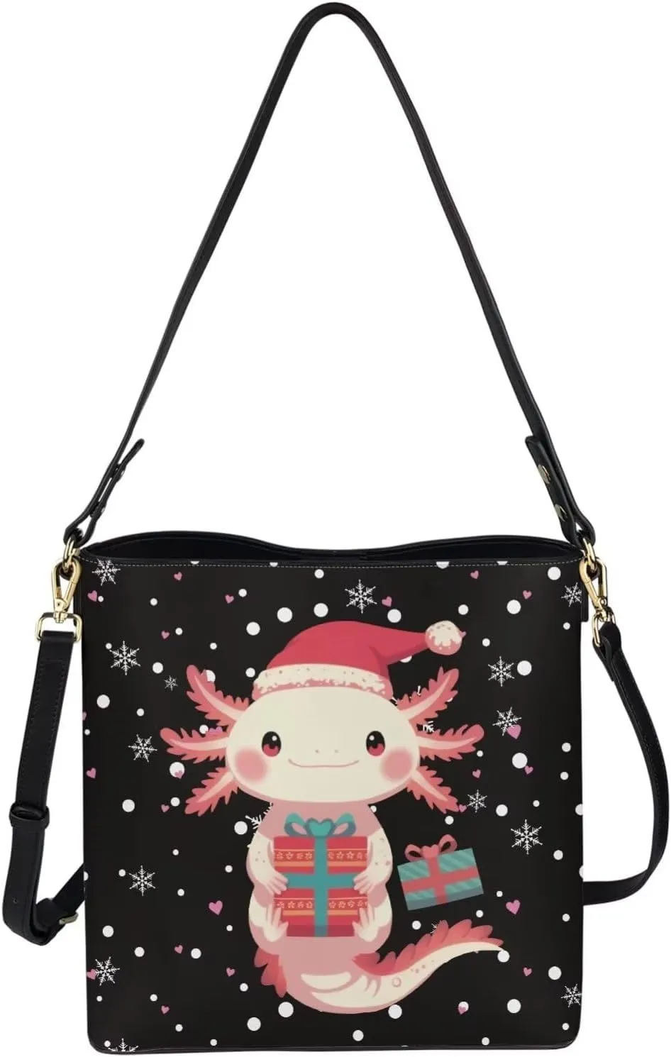 Women's Soft Leather Hobo Handbags Tote Purses Shoulder Bucket Bags Designer Crossbody Large for Ladies Christmas
