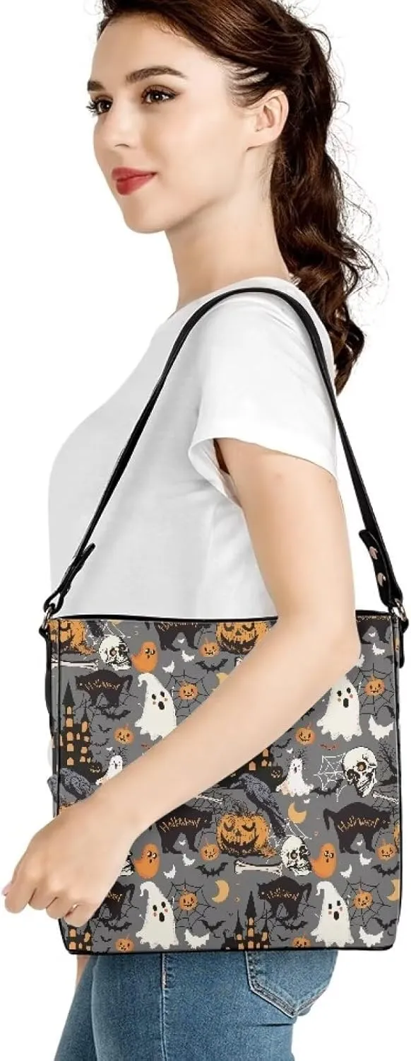 Women's Soft Leather Hobo Handbags Tote Purses Shoulder Bucket Bags Designer Crossbody Large for Ladies Christmas